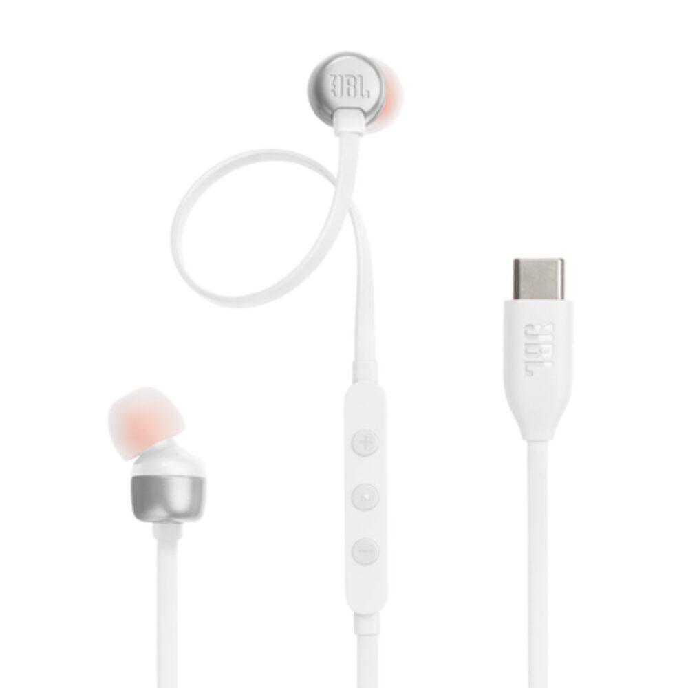 Auriculares JBL Tune 310C Wired Earbuds USB- C - White